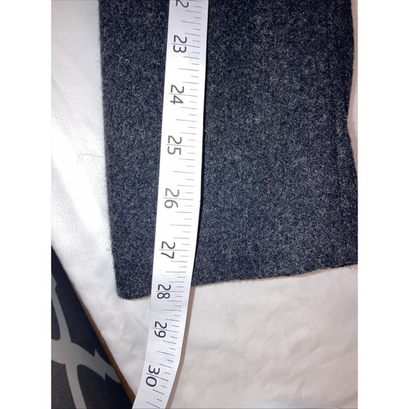 Vintage 80s Pure Wool Overcoat Men's 40R Double Breasted European American Male - Picture 8 of 11